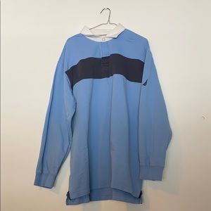 Nautical polo long sleeve